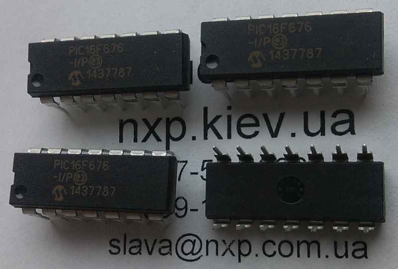 PIC16F676-I/P    . 