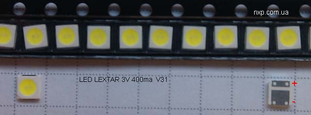 LED LEXTAR 3030 3V 400ma V31 LED    . LED 